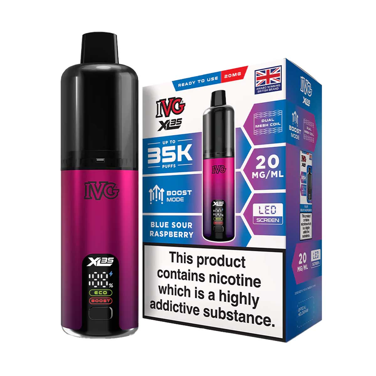 IVG XL 35K Prefilled Vape Kit