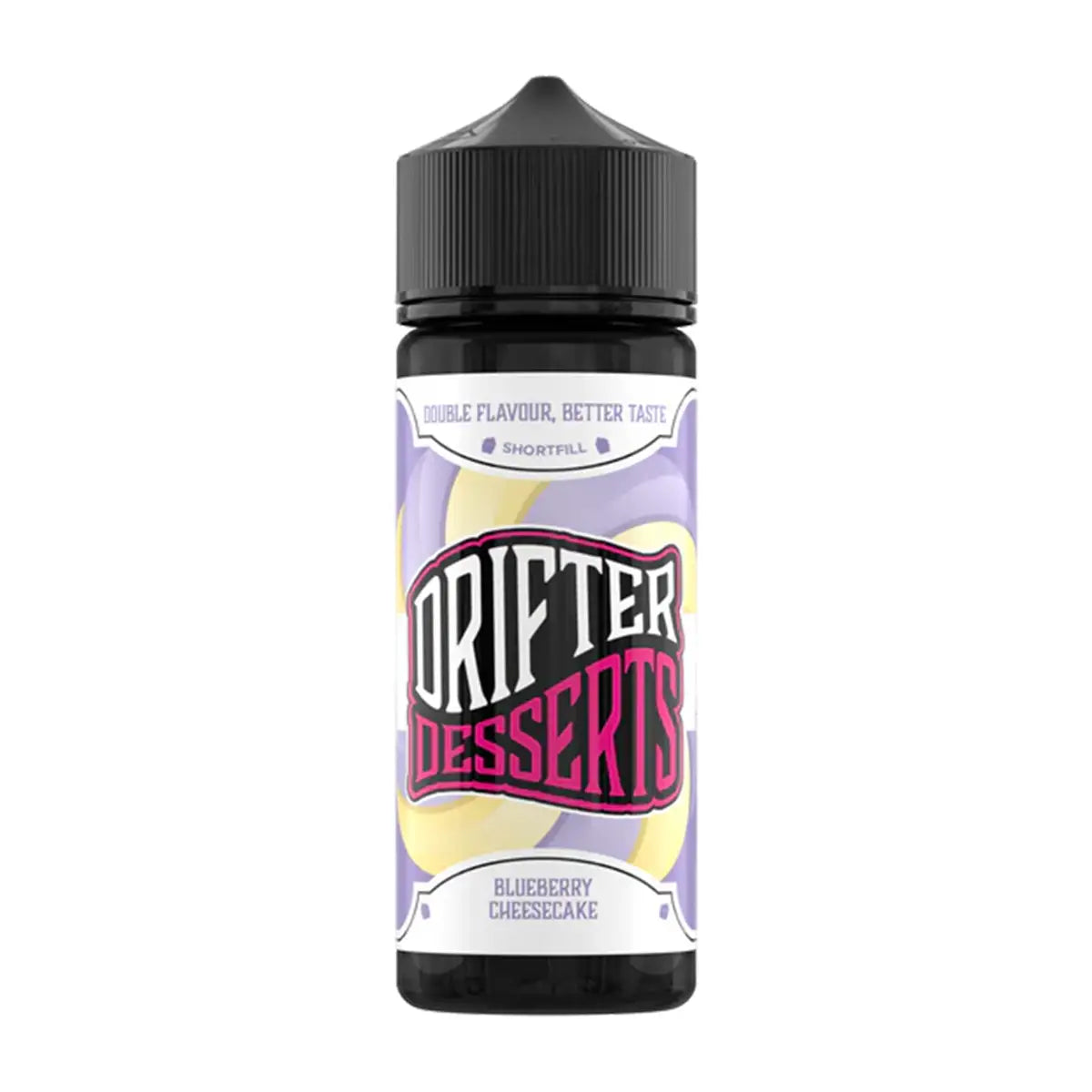 Blueberry Cheesecake Drifter Bar Juice Desserts Shortfills 100ml | Only  £9.99