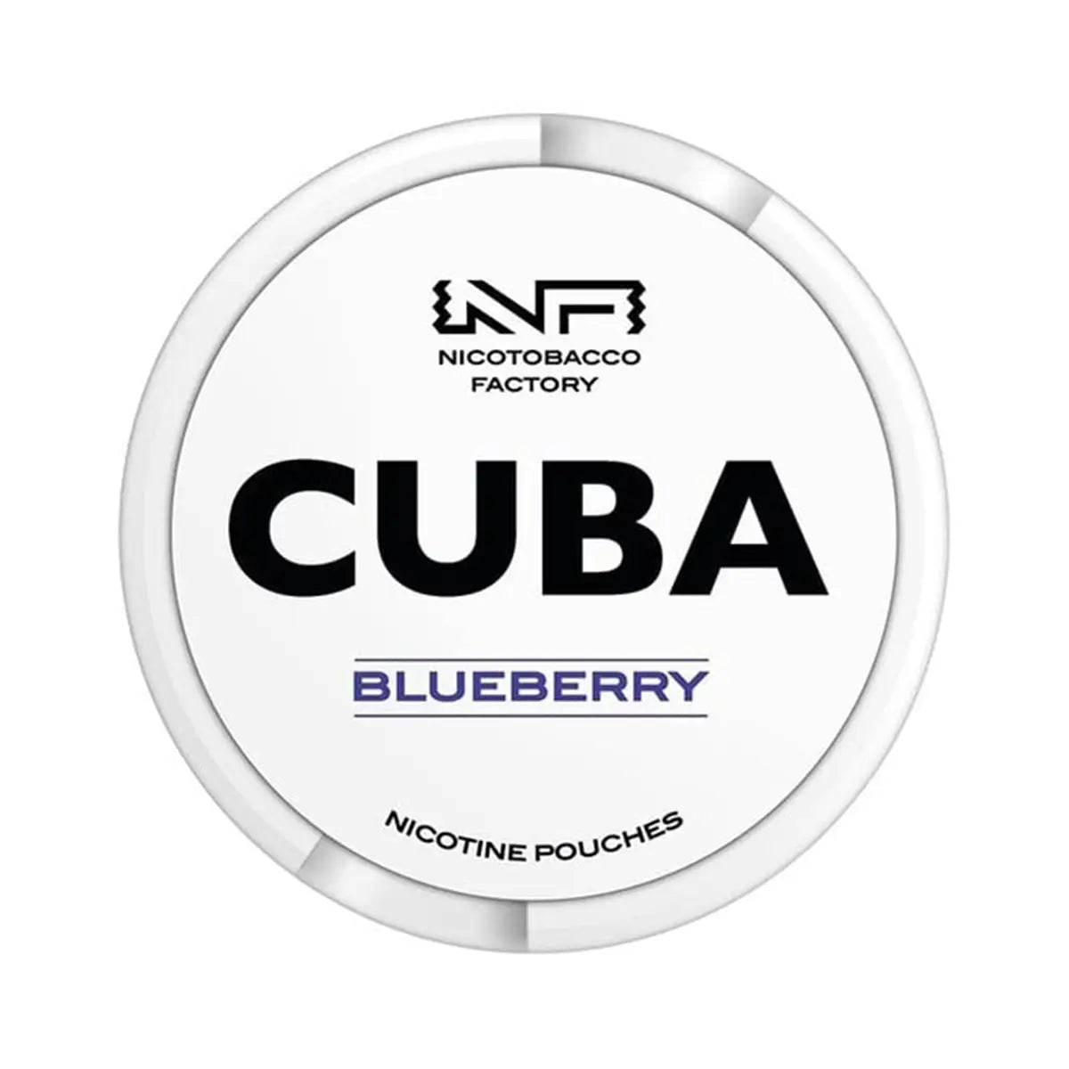 Blueberry Cuba White Nicotine Pouches