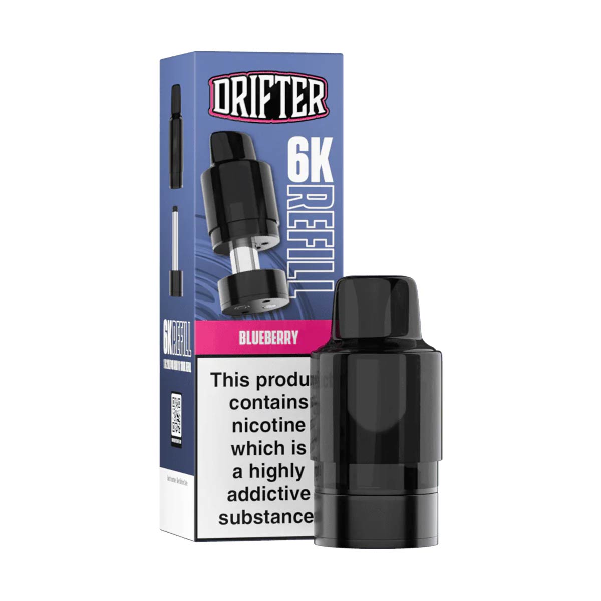 Drifter Bar 6K Prefilled Pods + Refill Container