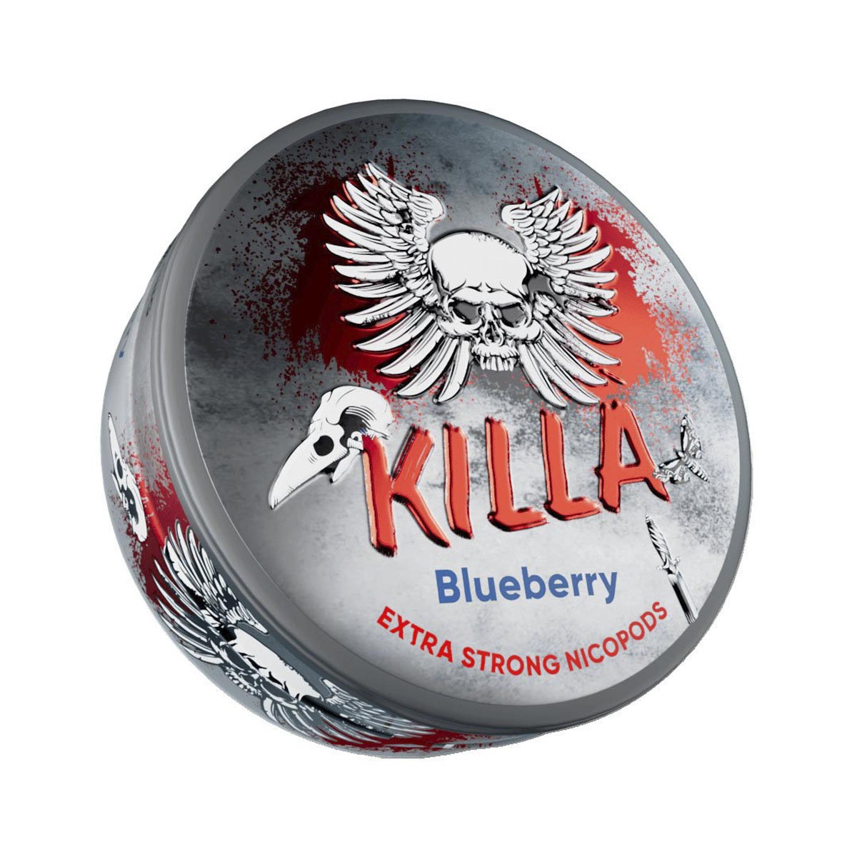 Blueberry killa nicotine pouches 16mg