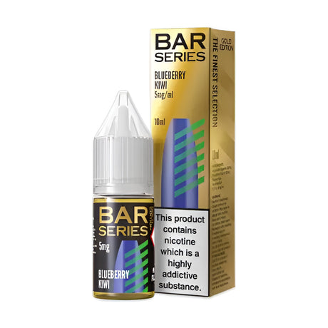 Blueberry Kiwi Nic Salt E-liquid By Bar Series Gold Edition