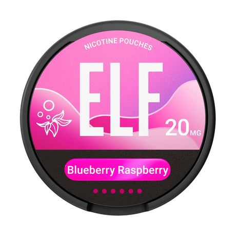 Blueberry Raspberry ELF Nicotine Pouches By Elf Bar