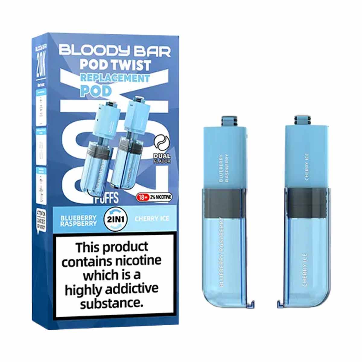 Bloody Bar Pod Twist Prefilled Pods + Refill Container