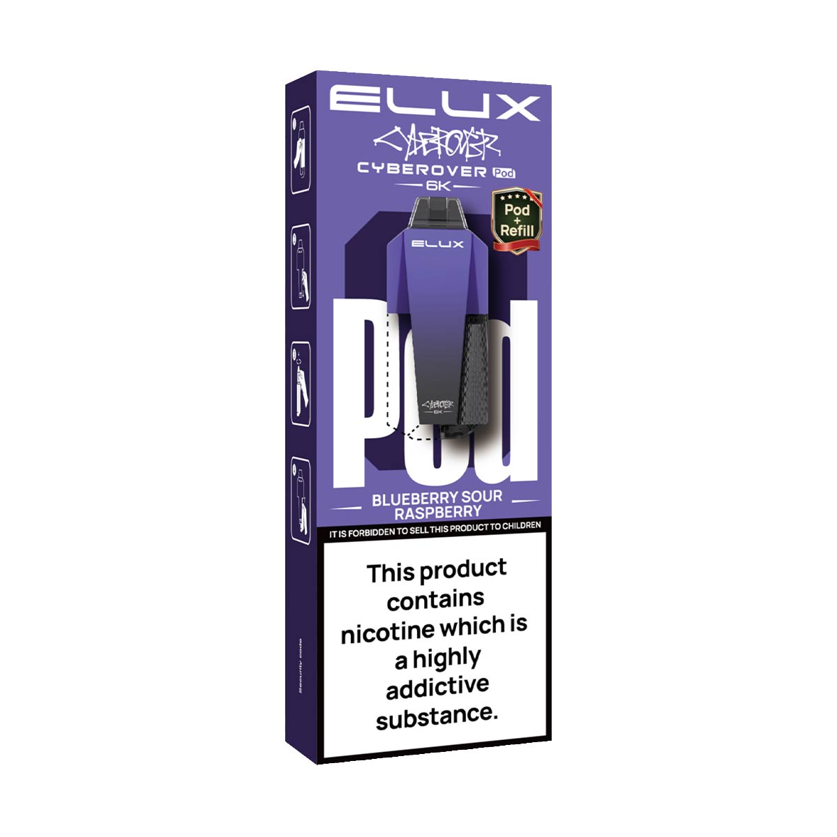 Elux Cyberover 6K Refill Pods