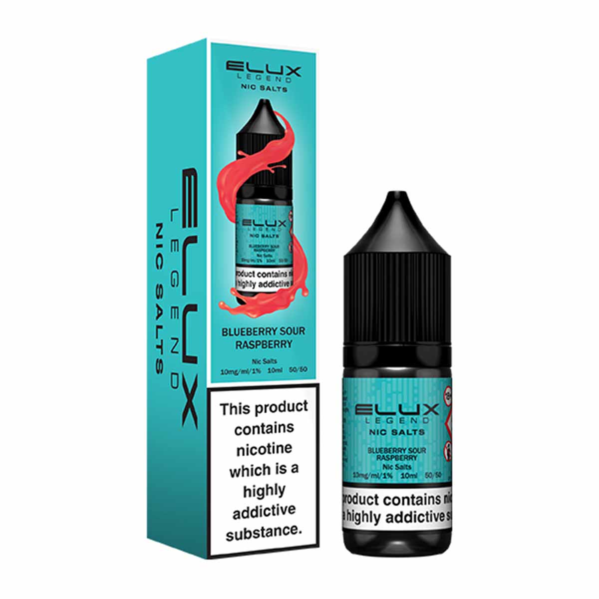 Blueberry Sour Raspberry elux legend nic salts 10ml 