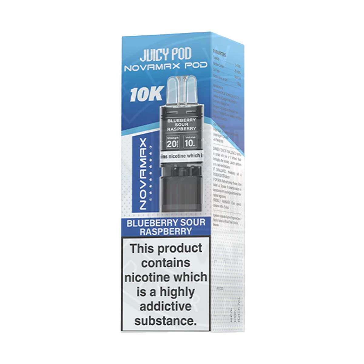 Juicy Pod NOVAMAX 10K Prefilled Pods