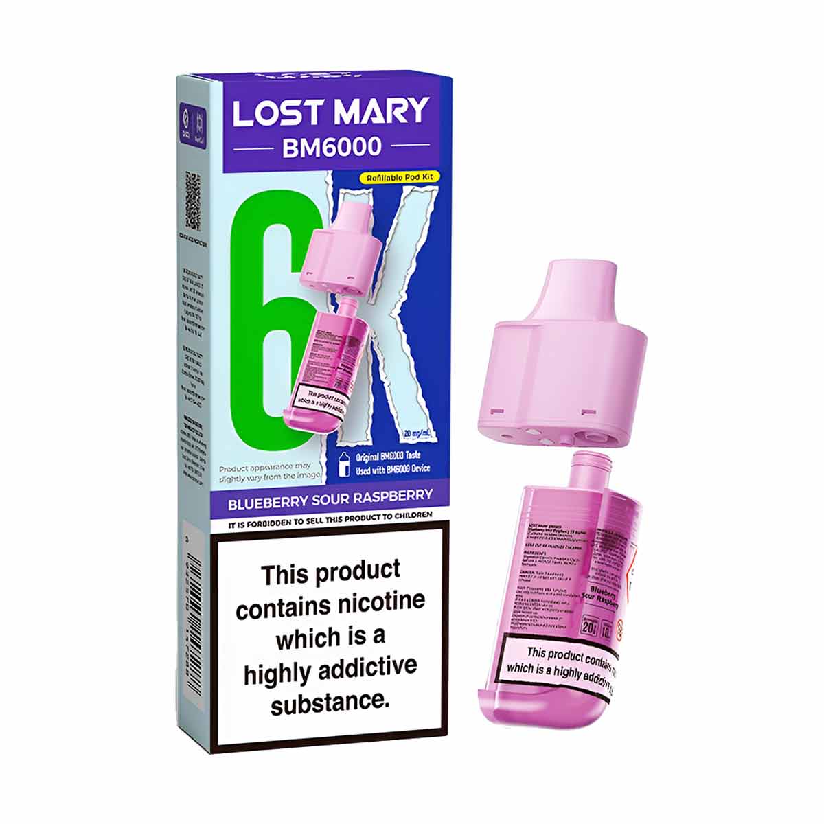 Lost Mary BM6000 Prefilled Pods