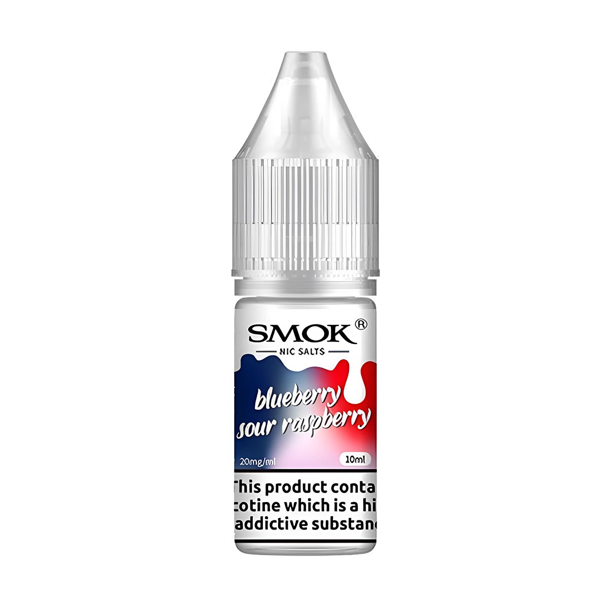 Blueberry Sour Raspberry Smok Nic Salt E-Liquid