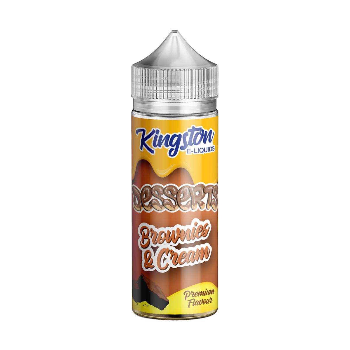 Brownies & Cream Kingston Desserts Shortfill E-liquids 100ml