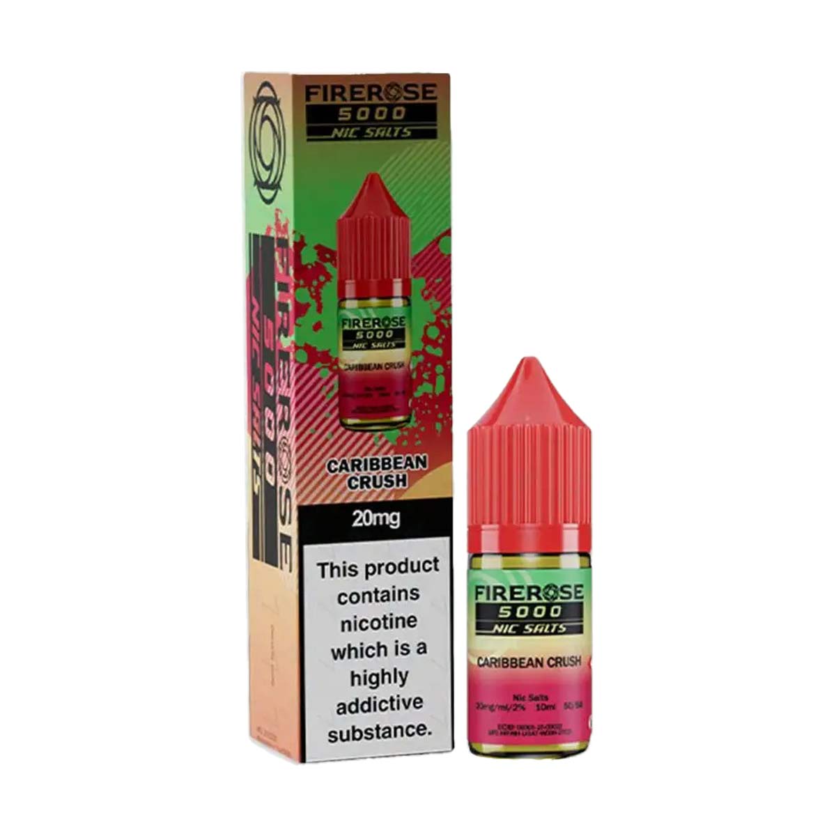Caribbean Elux Firerose Nic Salt E-liquid