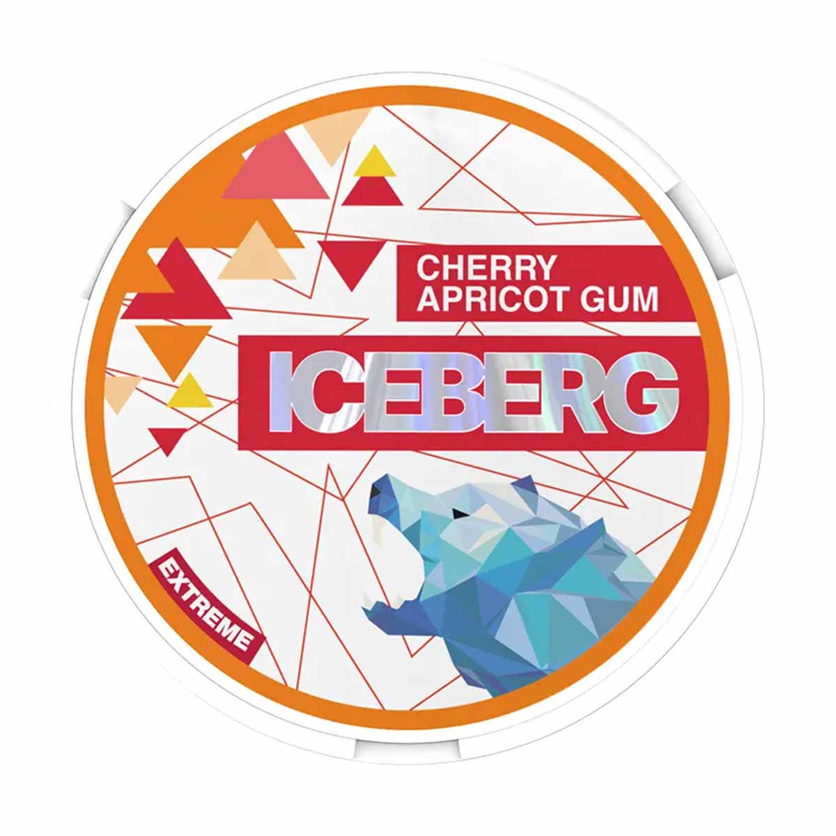 Cherry Apricot Gum Nicotine Pouches by Iceberg