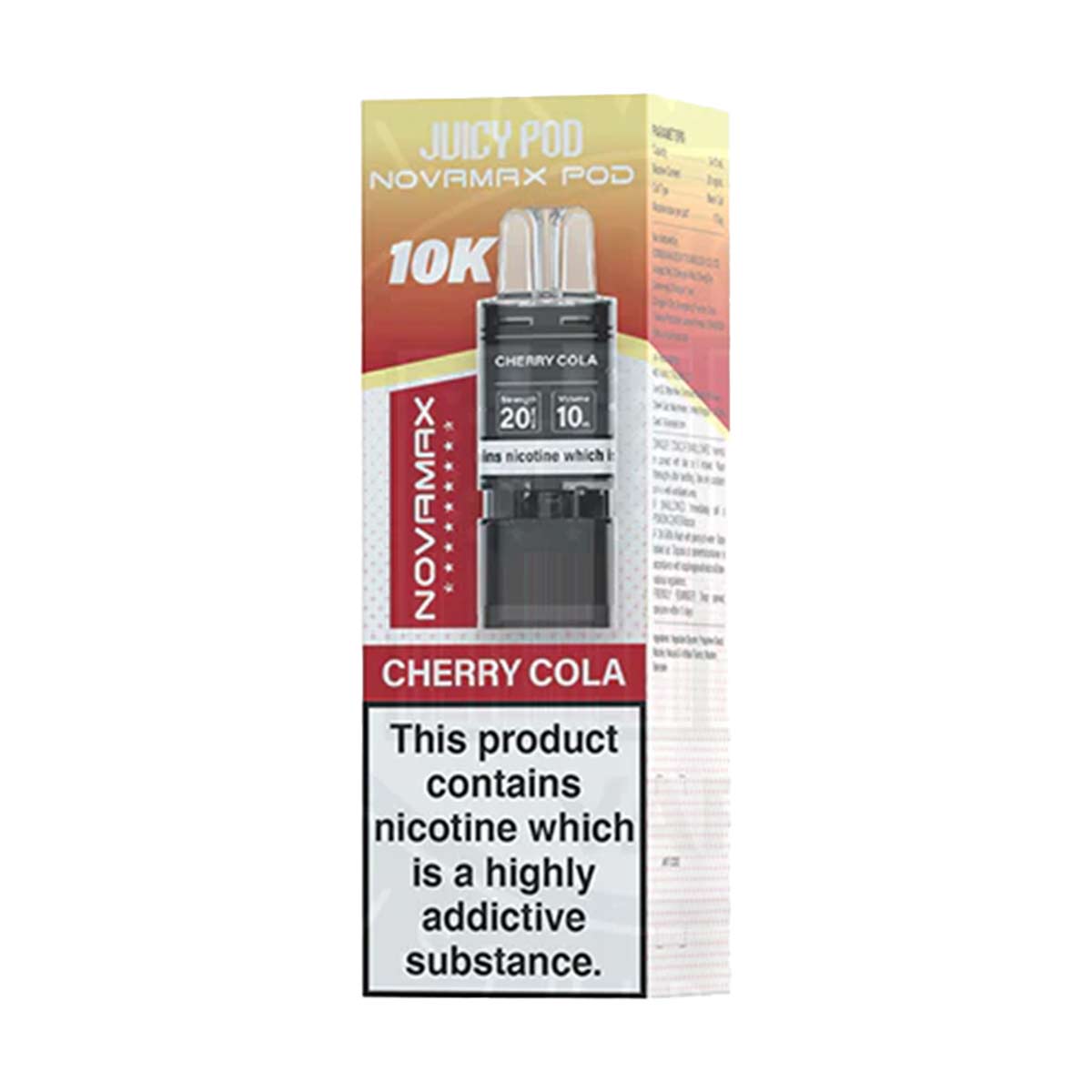 Juicy Pod NOVAMAX 10K Prefilled Pods