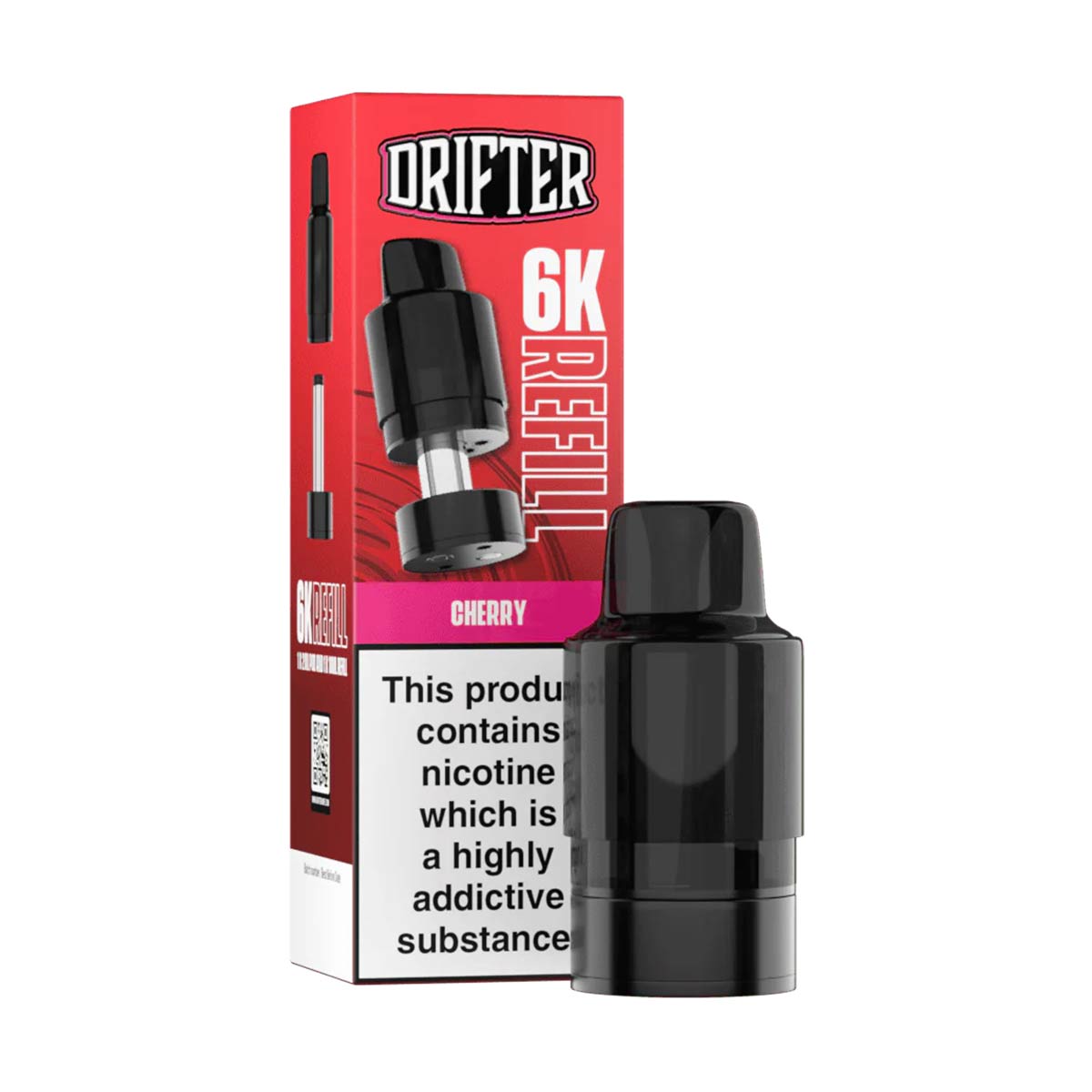 Drifter Bar 6K Prefilled Pods + Refill Container