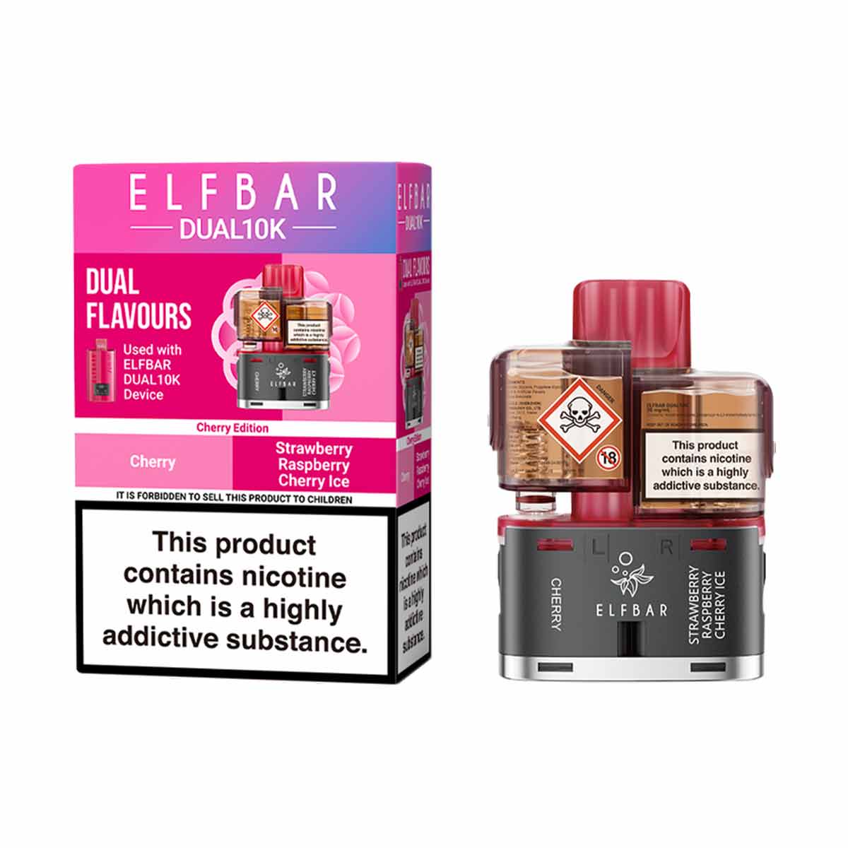 Elf Bar Dual 10k Prefilled Pod Refill Pack