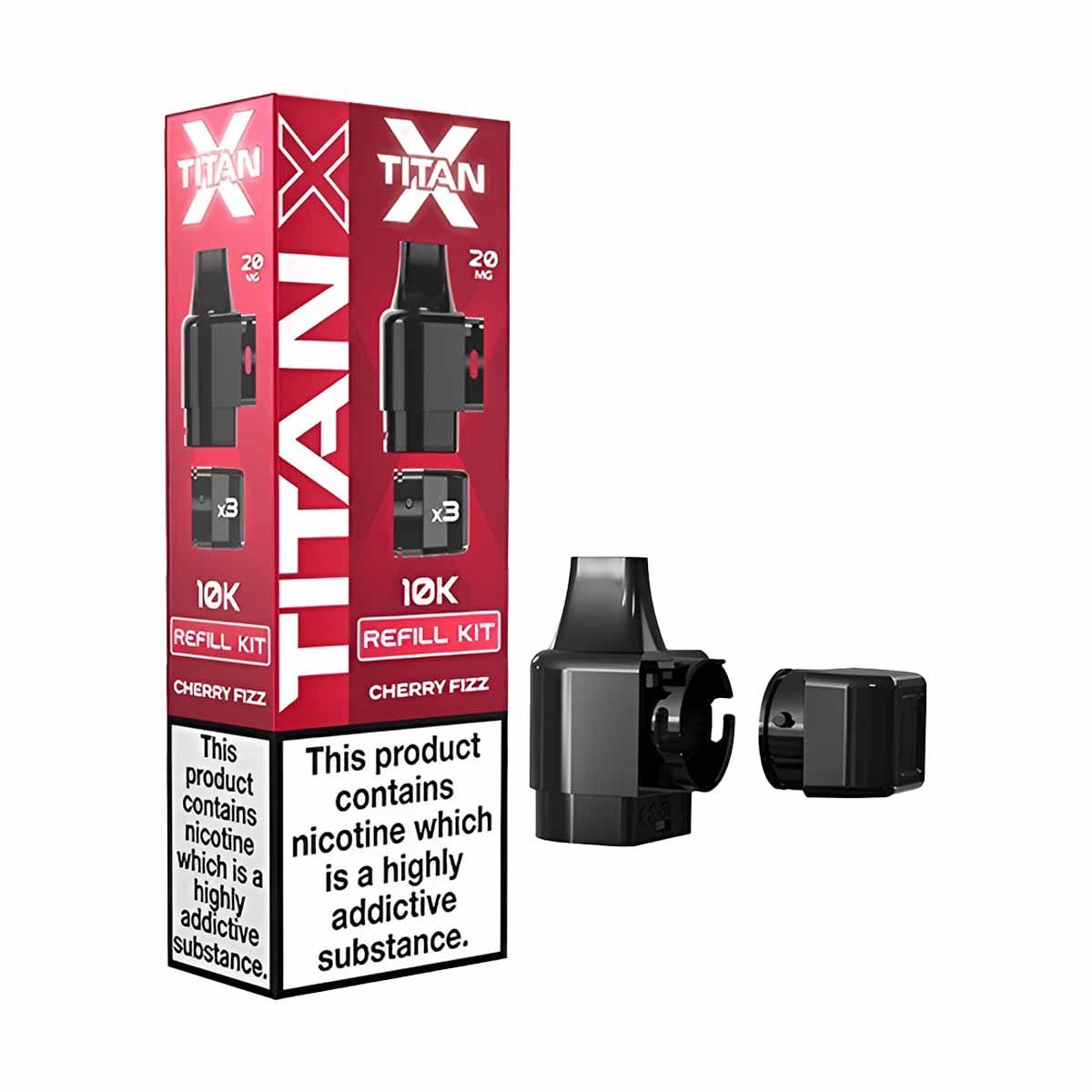 titan x vape refills Titan X Prefilled Pods main image 0