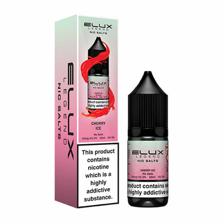 Cherry Ice elux legend nic salts 10ml