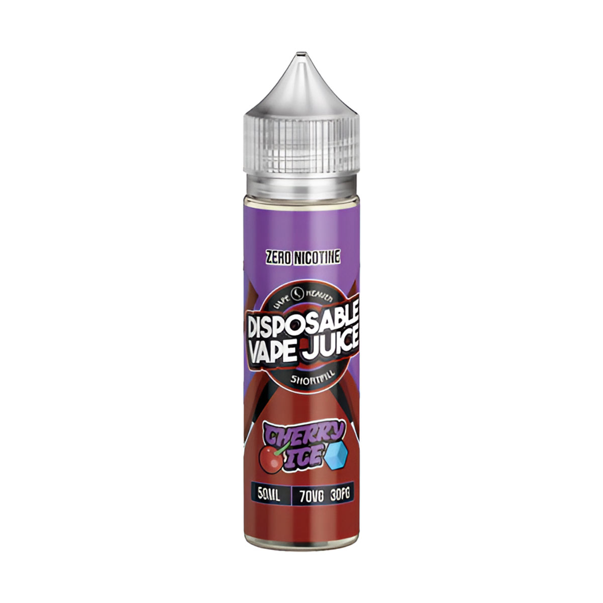 Cherry Ice Vape Heaven Disposable Vape Juice Shortfill 50ml