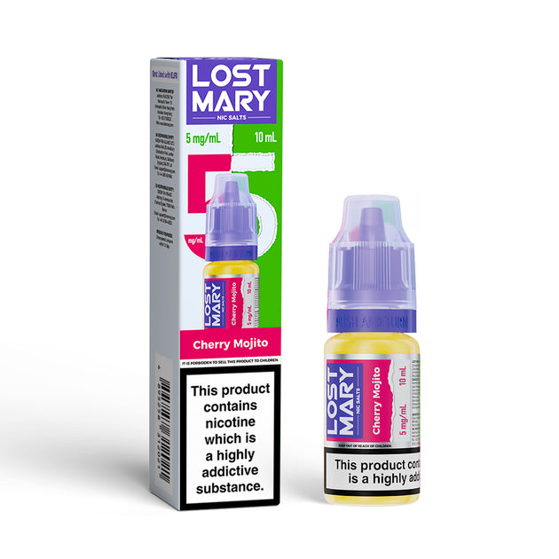 Lost Mary Cherry Mojito Nic Salt | Premium 10ml MaryLiq | Grey Haze UK Lost Mary Cherry Mojito Nic Salt | Premium 10ml MaryLiq | Grey Haze UK