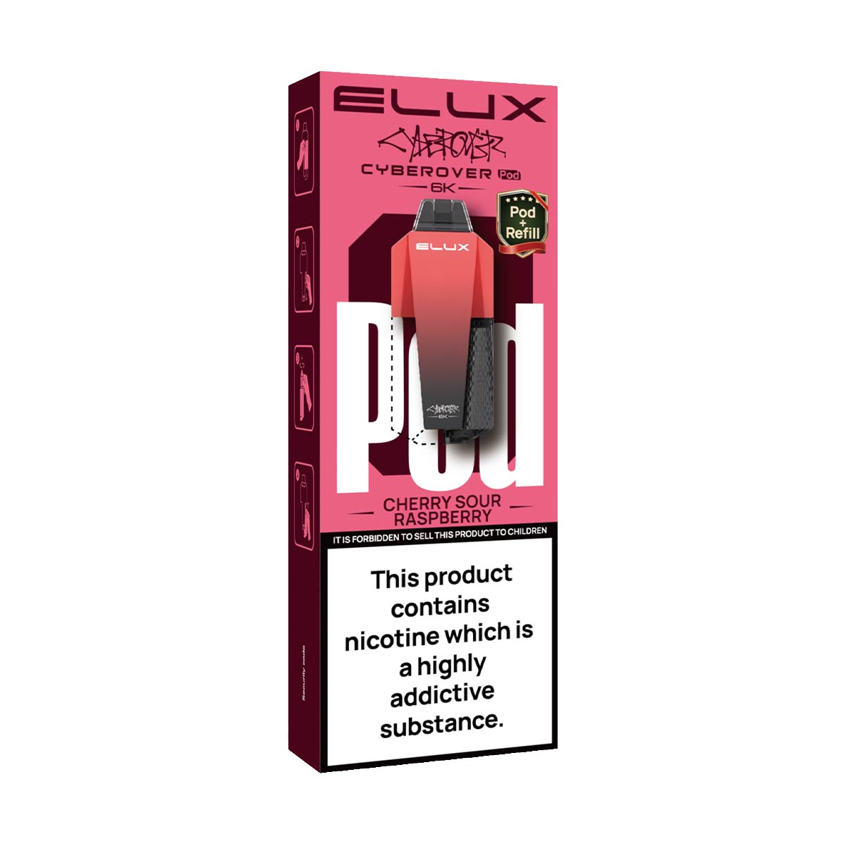 Elux Cyberover 6K Refill Pods