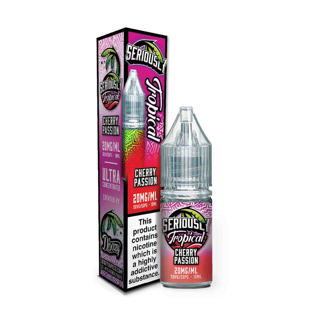 Cherry Passion Nic Salt E-liquid by Seriously Tropical | Grey Haze UK Cherry Passion Nic Salt E-liquid by Seriously Tropical | Grey Haze UK