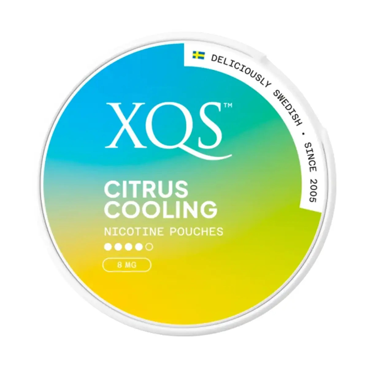 Citrus Cooling XQS Nicotine Pouches