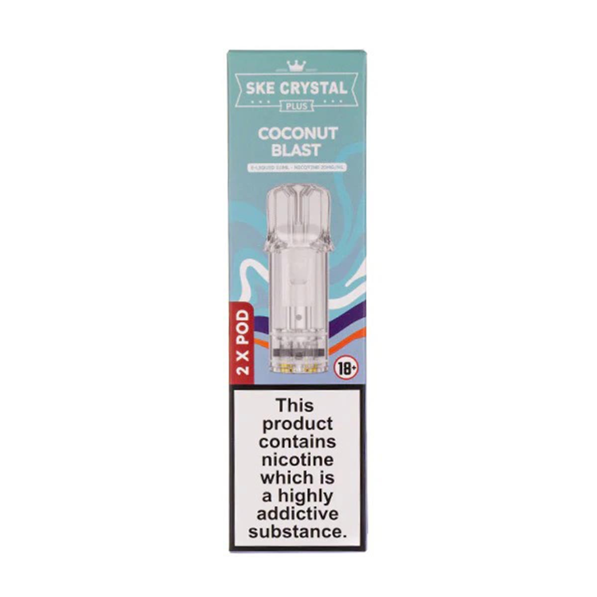 vape crystal pods SKE Crystal Plus Refillable Pod Kit main image 1