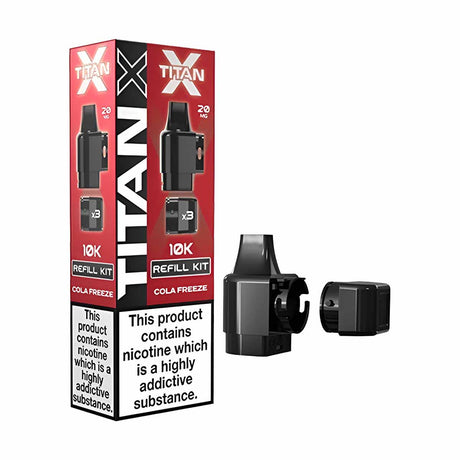 Titan X Prefilled Pods + Refill Pack