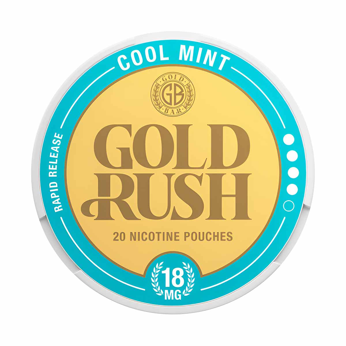 Cool Mint Gold Bar Gold Rush Nicotine Pouches