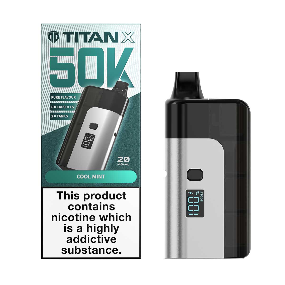 Titan X 50K Prefilled Vape Kit