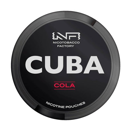 Cola Cuba Black snus nicotine pouches