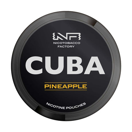 Pineapple Cuba Black snus nicotine pouches