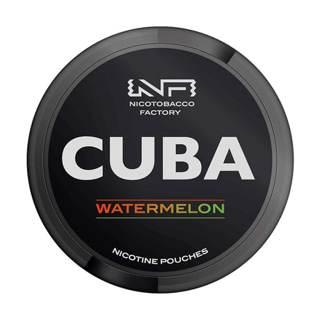 Watermelon Cuba Black snus nicotine pouches