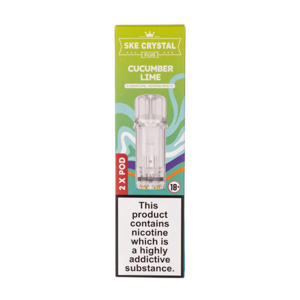 Cucumber Lime SKE Crystal Plus Prefilled Pods