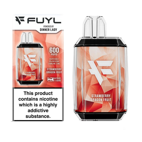 Strawberry Dragon Fruit Fuyl Dinner Lady disposable vape