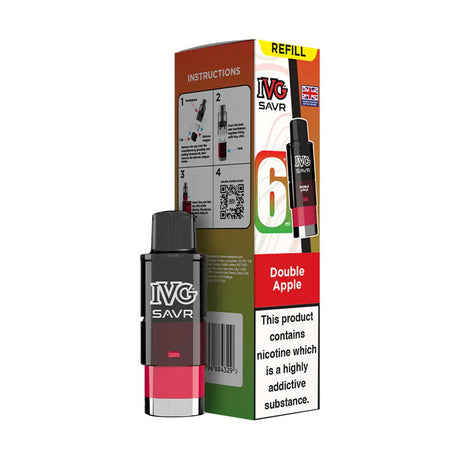 IVG SAVR Prefilled Pod + Refill Container