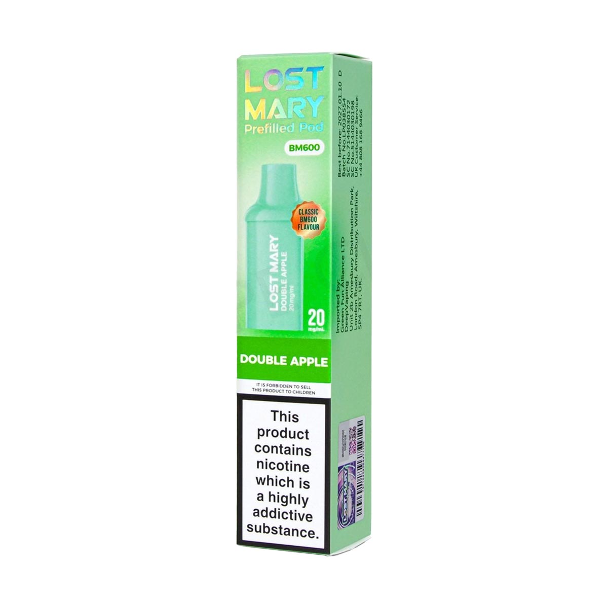 Lost Mary BM600 Prefilled Pods