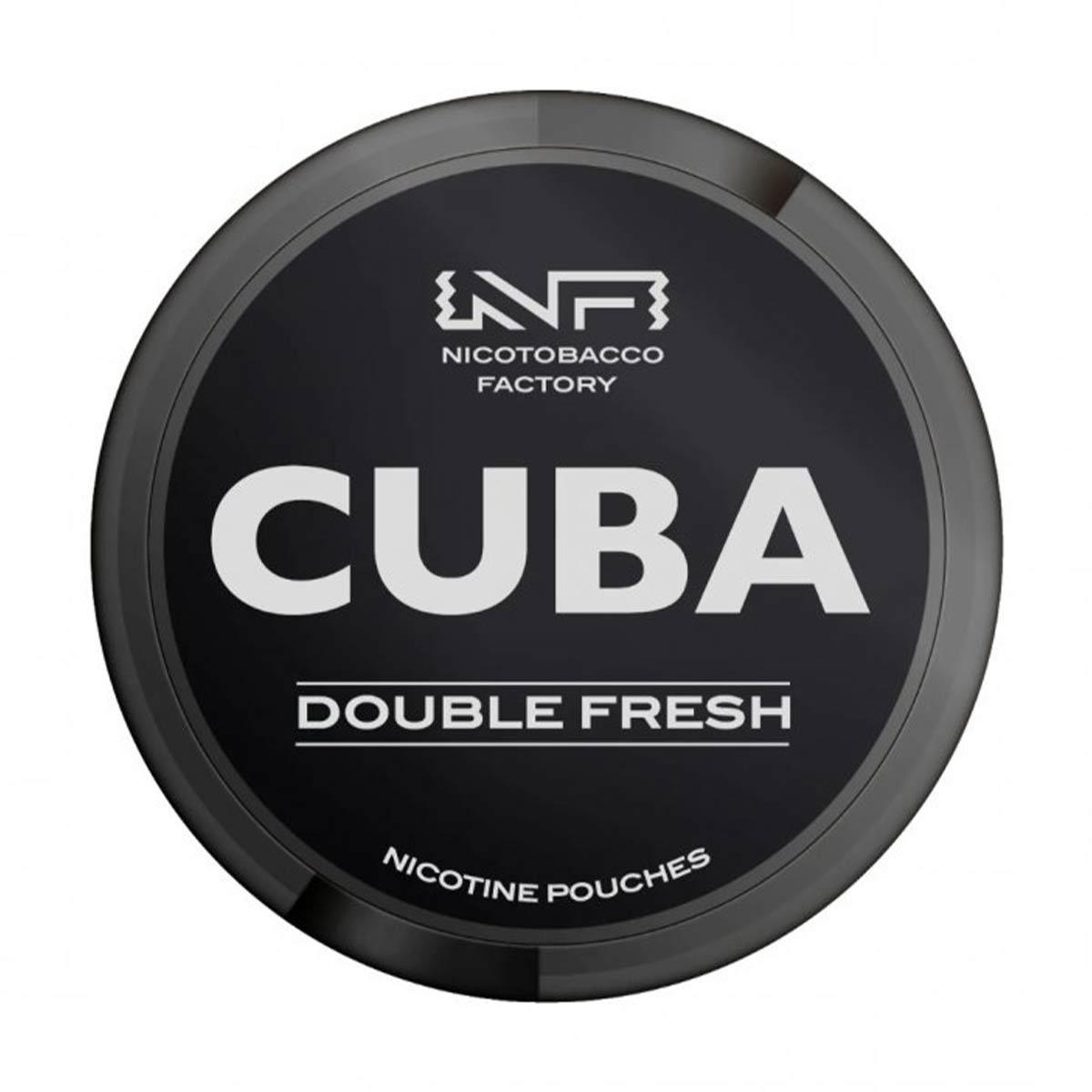 Double Fresh Cuba Black Nicotine Snus Pouches