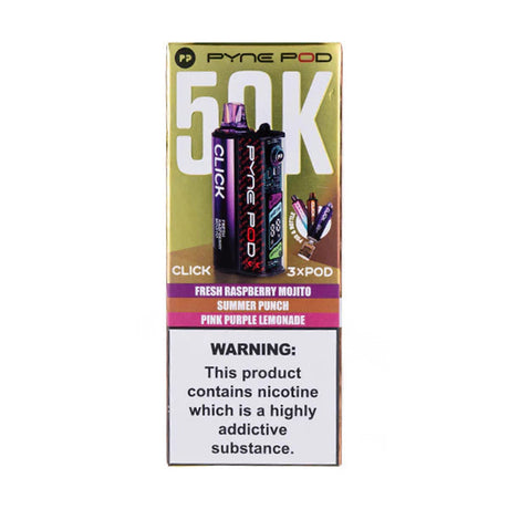 Pyne Pod Click 50K Prefilled Vape Kit