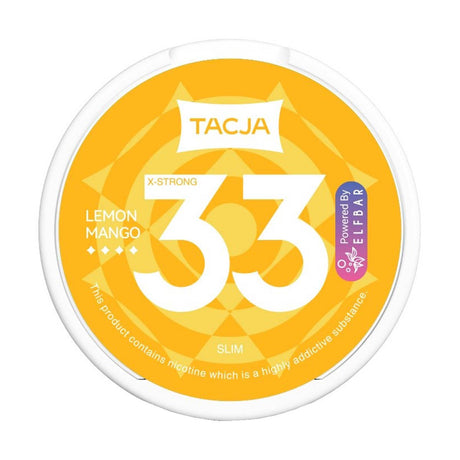 Lemon Mango elf bar Tacja Sunus nicotine pouches 33mg