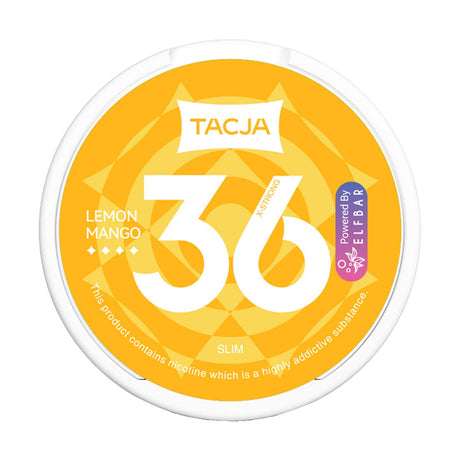 Lemon Mango elf bar Tacja Sunus nicotine pouches 36mg