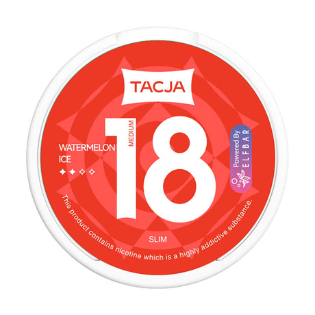 Watermelon Ice Elf Bar TACJA Nicotine Snus Pouches