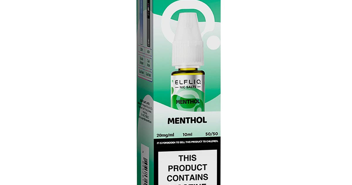 elfbar elfa kaufen Menthol Nic Salt by ElfBar ElfLiq | Only £2.49