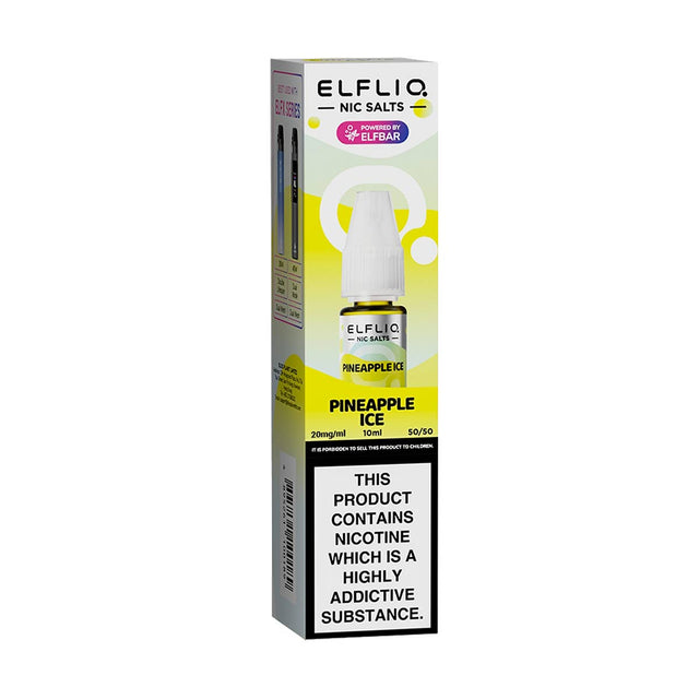 Pineapple Ice elf bar ElfLiq e-liquid nic salts 20mg