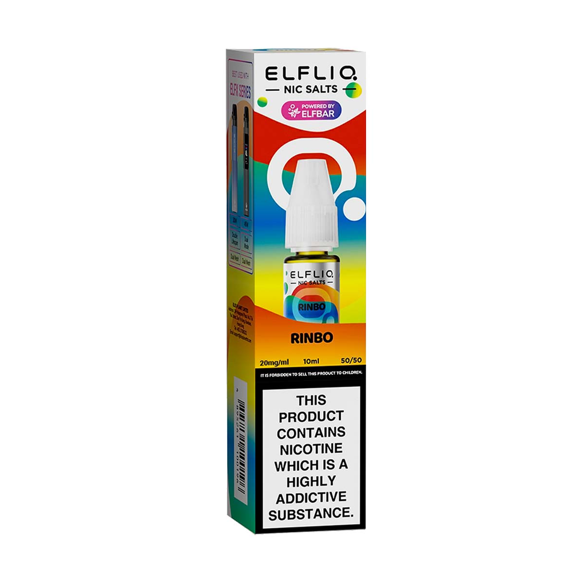 Rinbo ElfLiq Nic Salt Vape Juice by Elf Bar | Grey Haze UK Rinbo ElfLiq Nic Salt Vape Juice by Elf Bar | Grey Haze UK