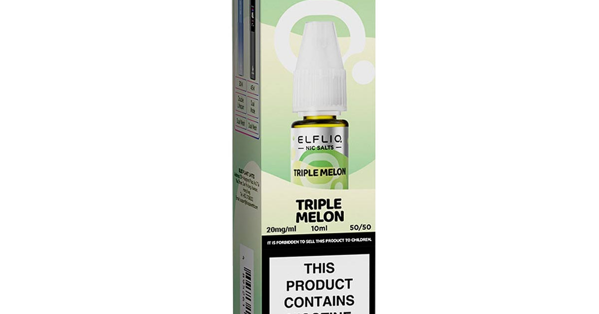 Triple Melon ElfLiq Nic Salt Vape Juice by Elf Bar