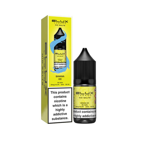 Banana Ice elux legend nic salts 10ml/20mg