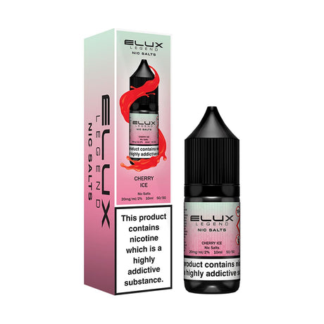 Cherry Ice elux legend nic salts 10ml/20mg