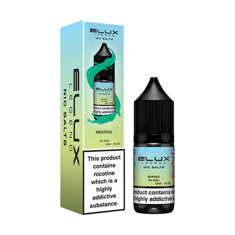 Menthol elux legend nic salt 10ml/20mg