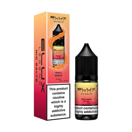 Triple Mango elux legend nic salt 10ml/10mg